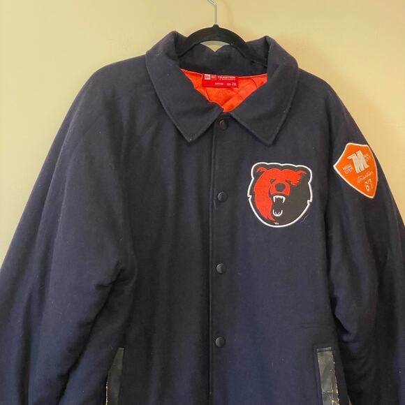New Era 2XL Traditions Bears Sport Jacket varsity patch Morgan State University - Picture 2 of 13
